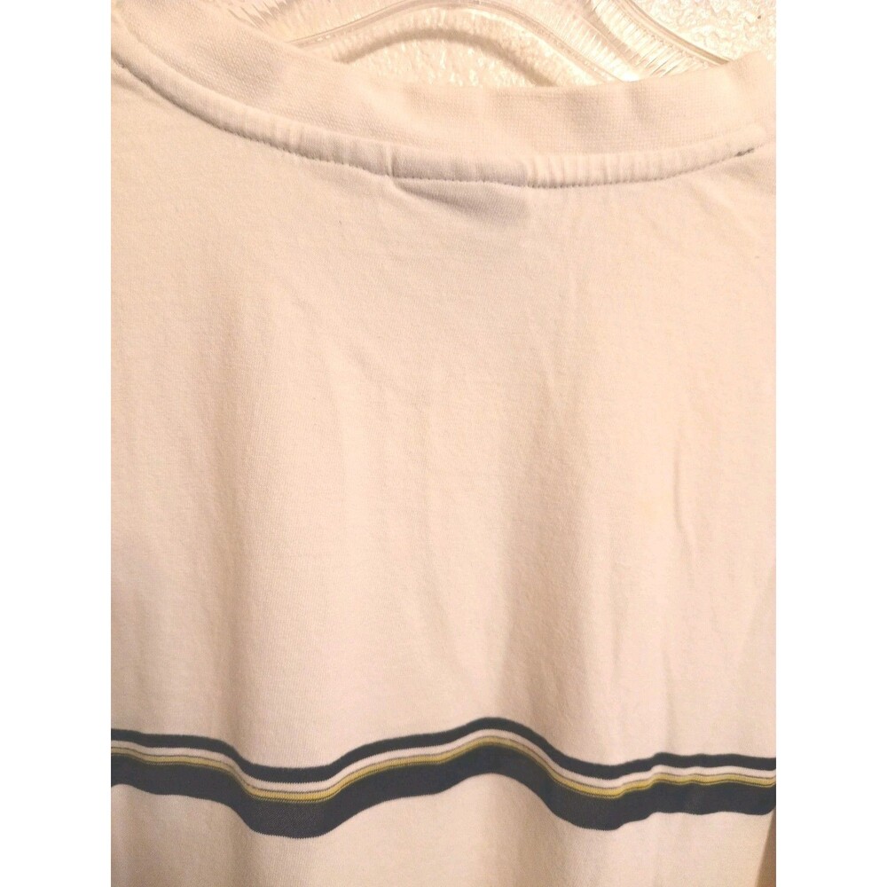 QuikSilver T Shirt Men Beige V Neck XL Short Sleeve - Picture 8 of 8